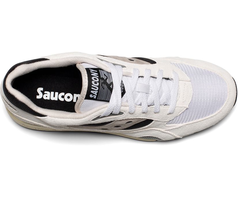 Saucony Shadow 6000 Women's Originals White / Black / Grey | AU 065DFMN